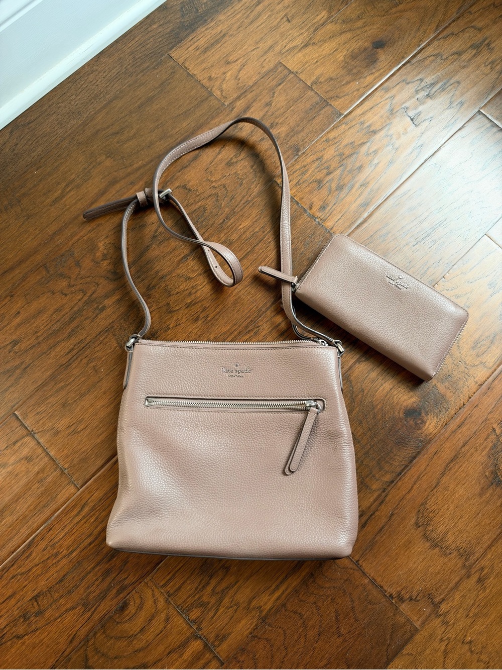 kate spade Pebbled Leather Crossbody Bag